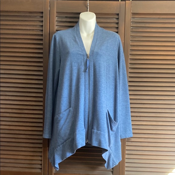 Loo Lounge Denim Blue Sweater - Picture 1 of 4